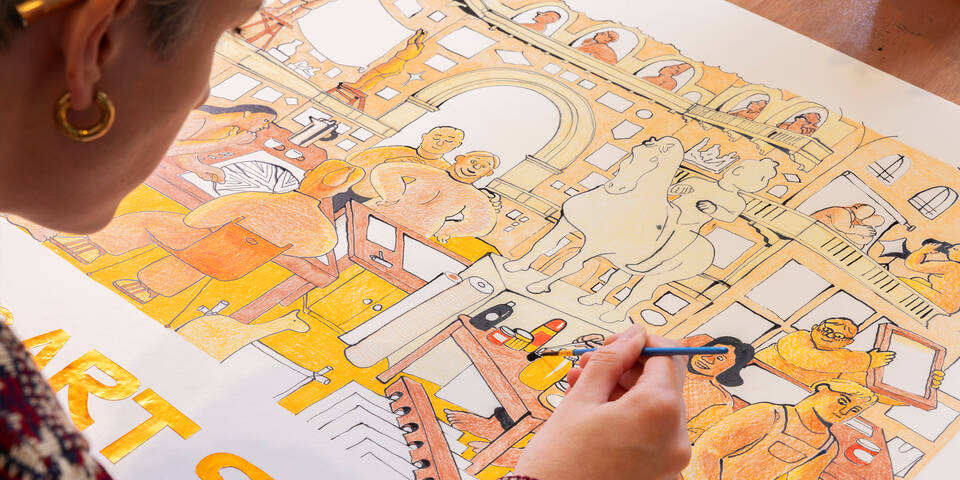 Photo for Artists at Work: Museum Residencies 2024